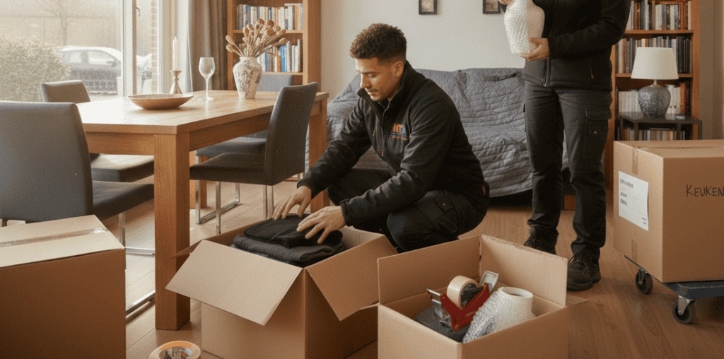 Professionele inpakservice MoveDirect