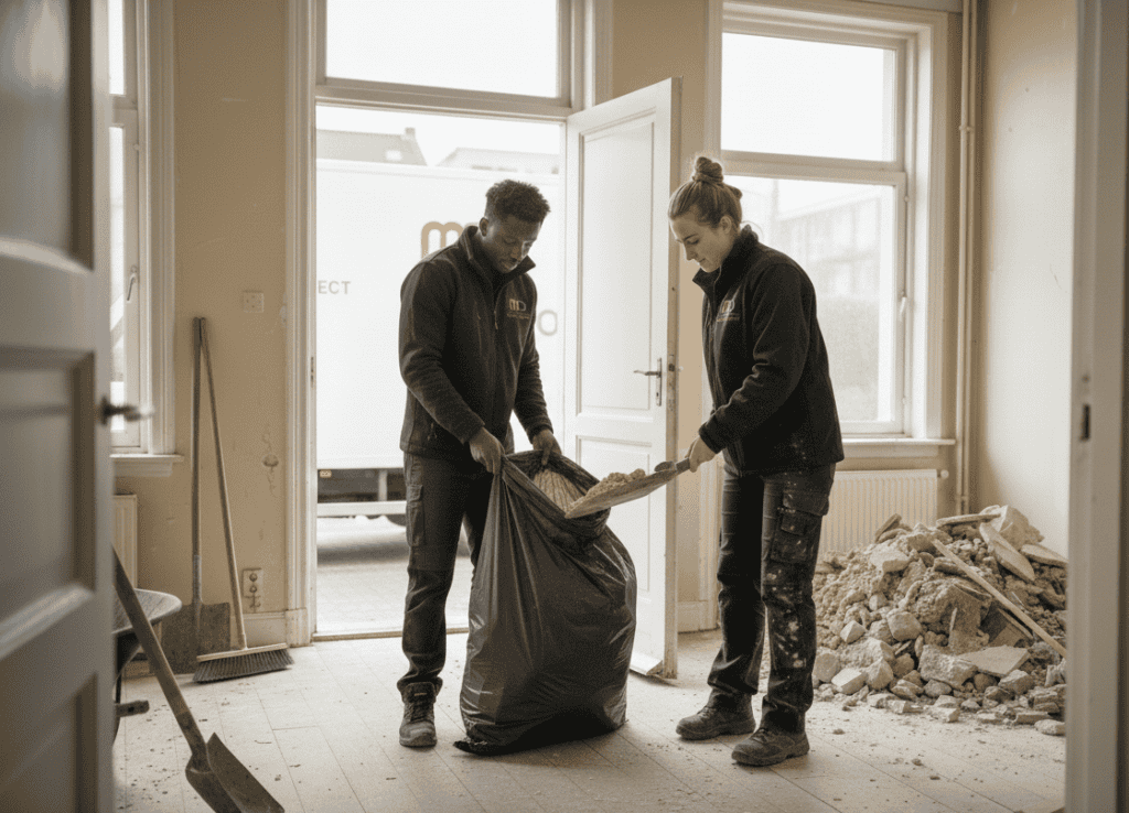 MoveDirect ontruiming woning en puin opruimen